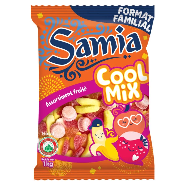 Sortiment an Halal-Gel-Schokoladen, 1 kg - SAMIA