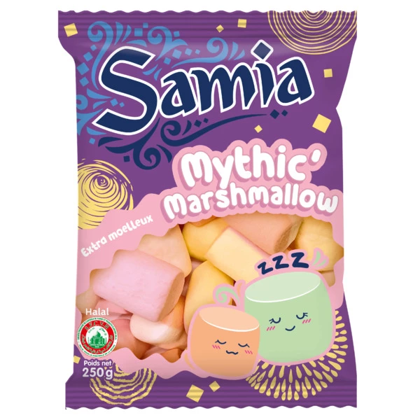 Marshmallow Halal 250g - SAMIA