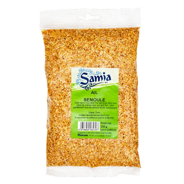 Garlic Semolina 250g - SAMIA