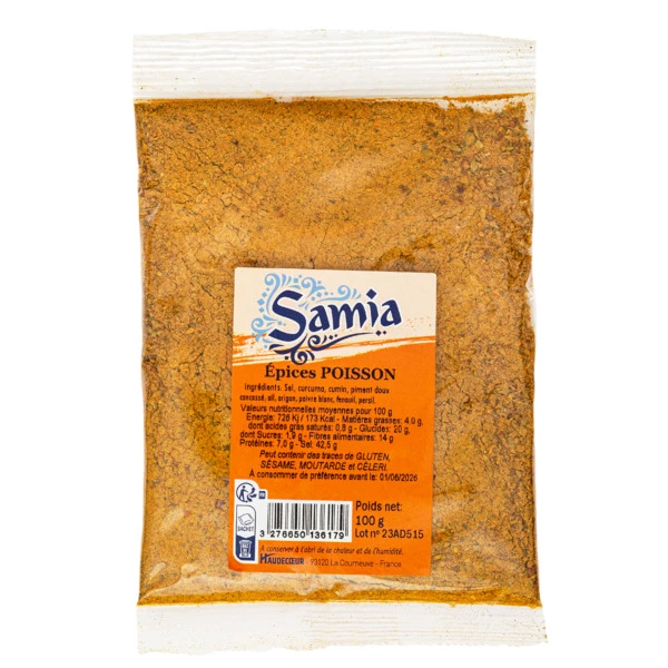 Fish Spices 100g - SAMIA