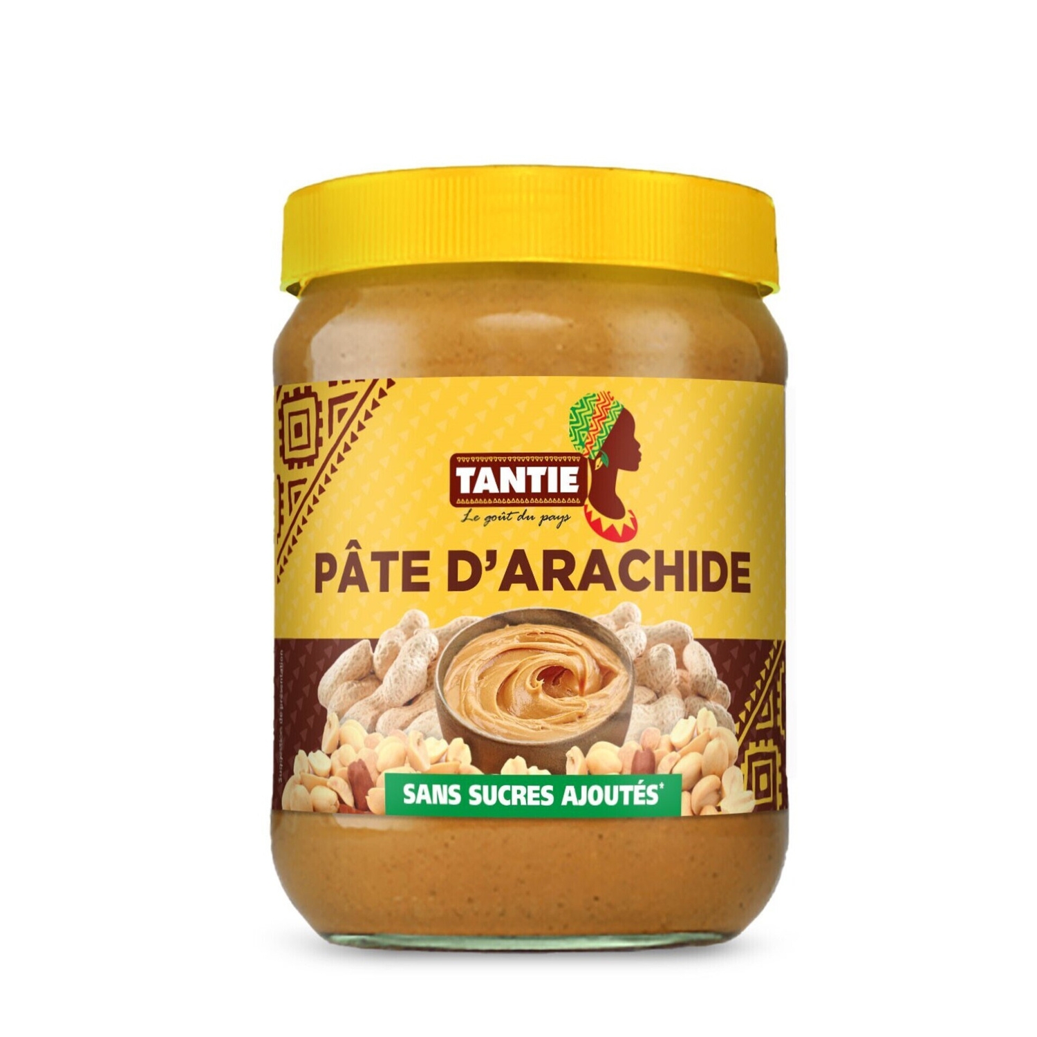 Pâte D'arachide Arachide Jaune 500g - Tantie