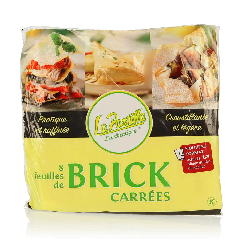 Feuilles De Brick Carrées 128g - LA PASTILLA