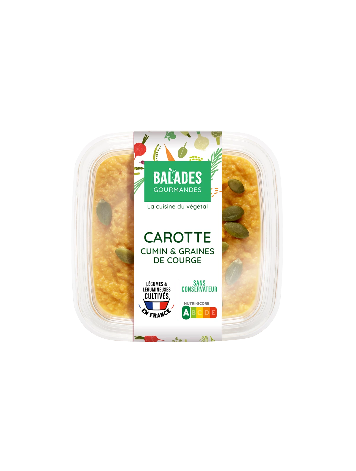Tartinable Carotte Courge 140g