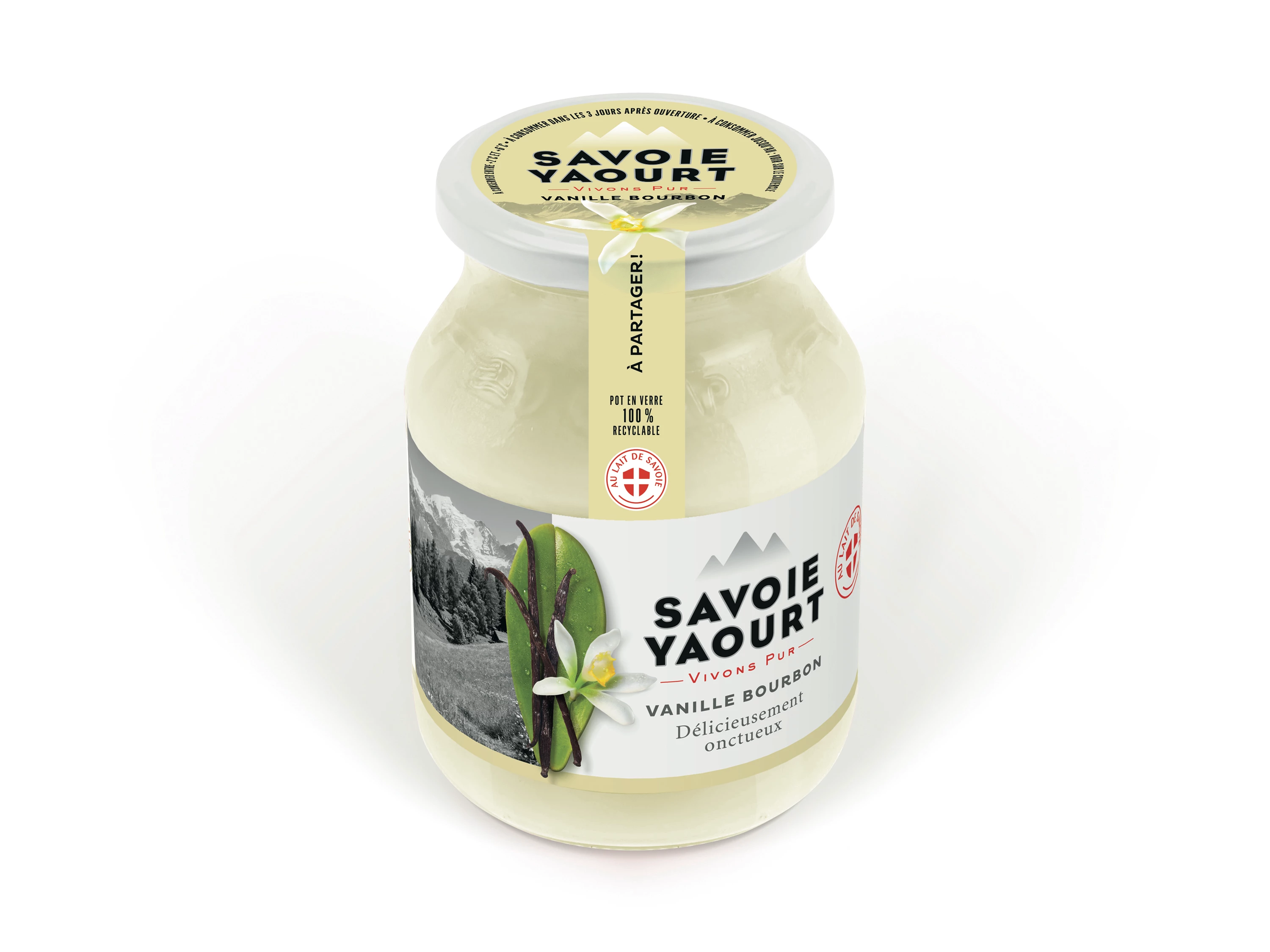 Yaourt vanille naturelle - SAVOIE YAOURT