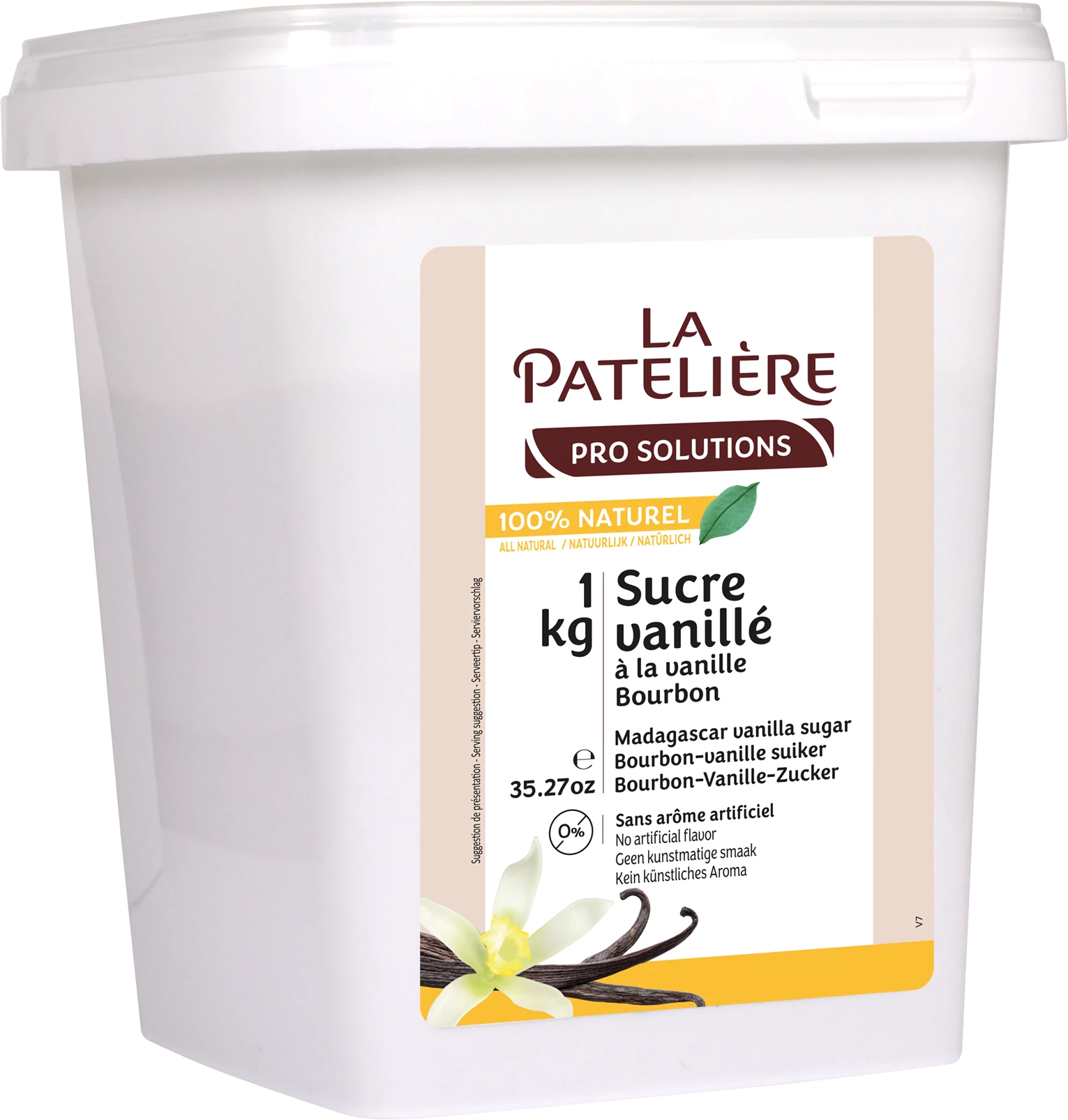 Açúcar Baunilha 1 Kg - LA PATELIÈRE