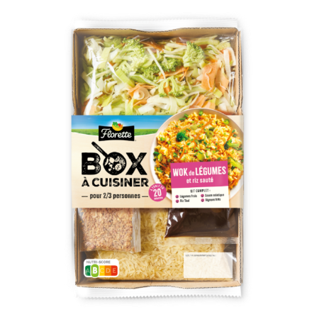 580g Box A Cuisiner Wok Legume