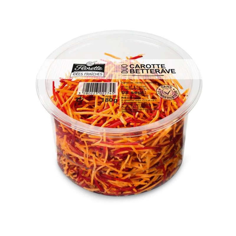 Grated Carrots And Beets 180g - Florette