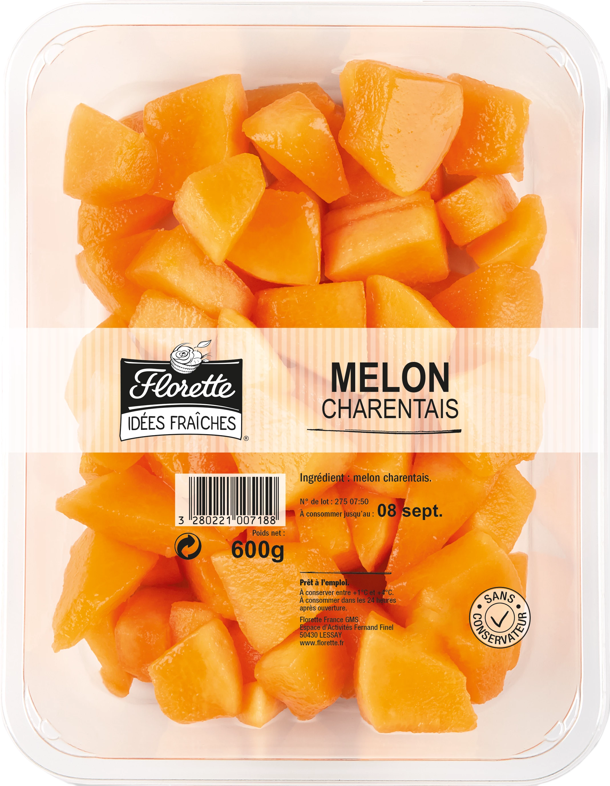 Melón Charentais 600g