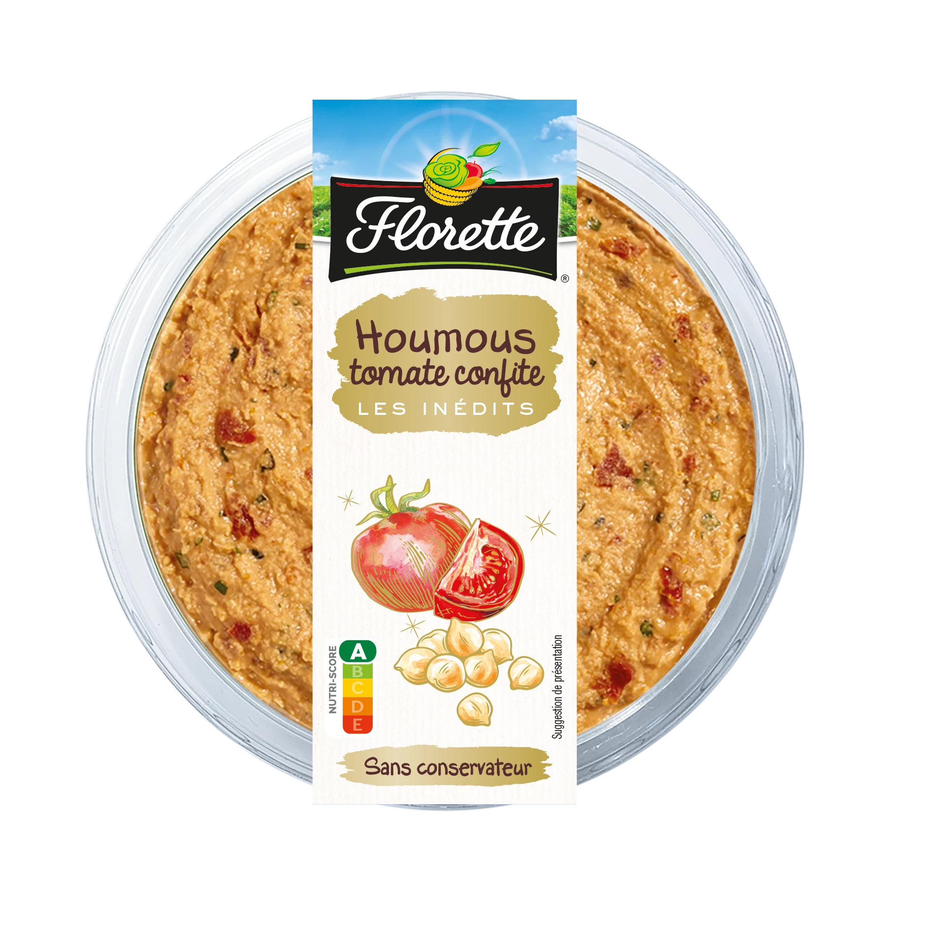 Houmous Tomates Sechees 175g