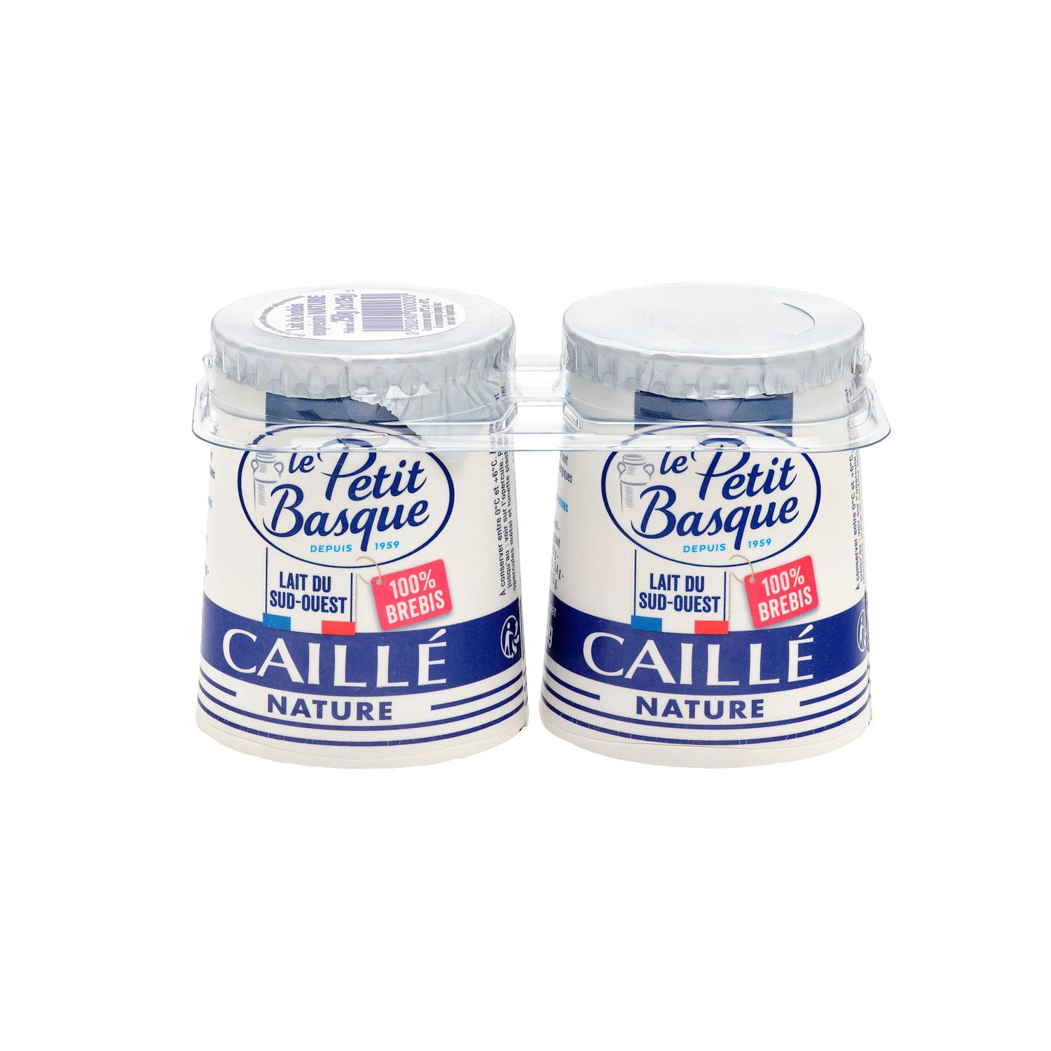 Pbasq Caille Breb Nat 2x125g