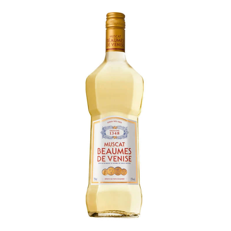 MUSCAT 1348 Muscat de Beaumes de Venise AOP Vino Blanco de Aperitivo 75 cl