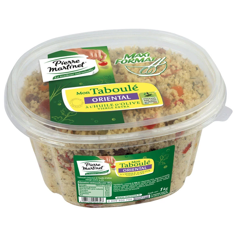 Aceite de oliva tabulé oriental 1KG - PIERRE MARTINET