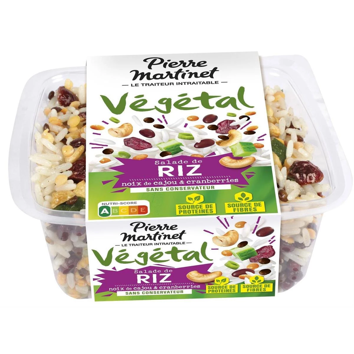 Salade De Riz Noix De Cajou Et Cranberries 250g - Perre Martinet