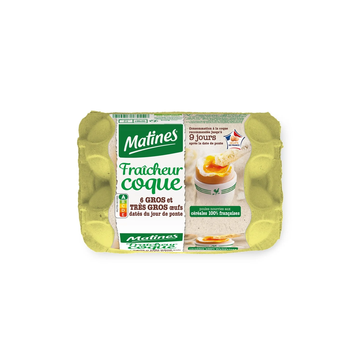 Eggs Freshness Coque X6 - Matines