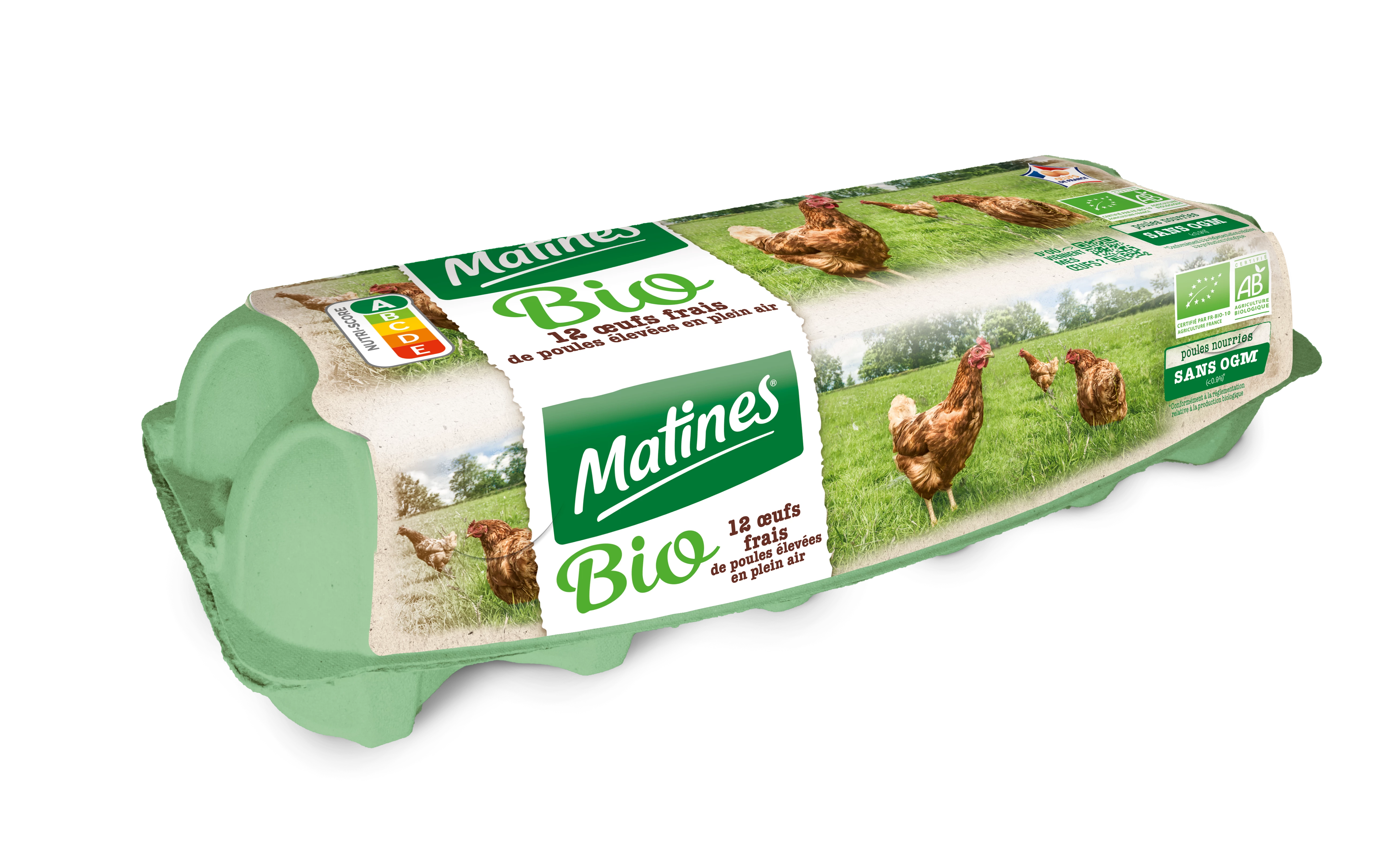 Oeufs Bio X12 Matines Tt Cal