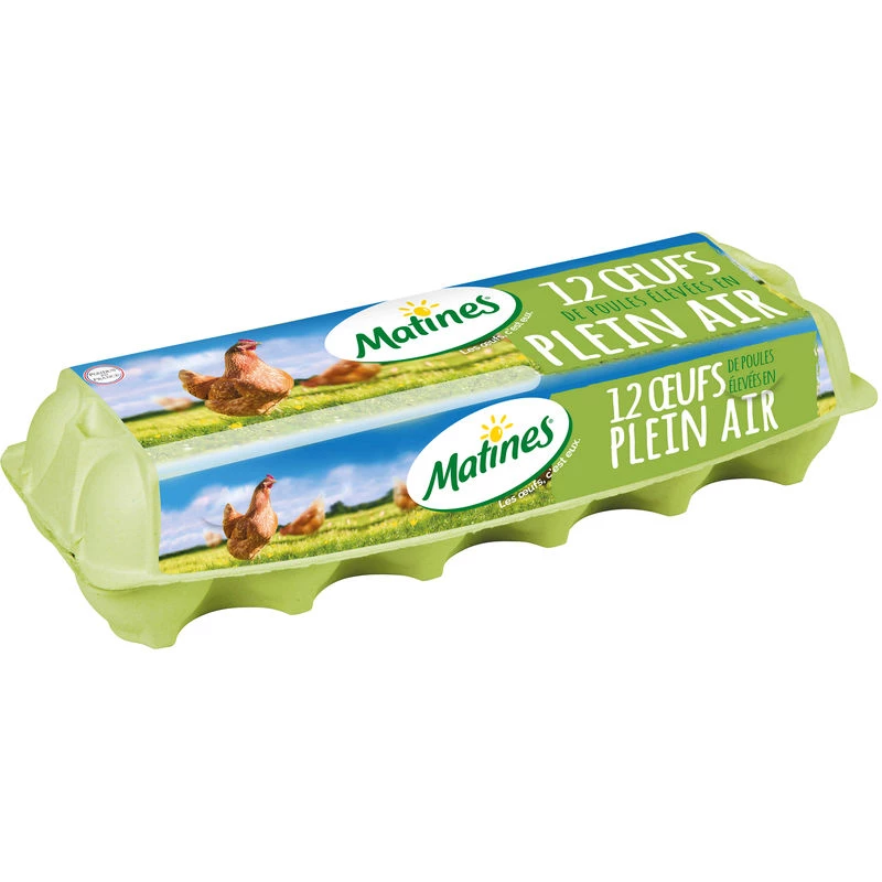 Free-range eggs x12 - MATINES