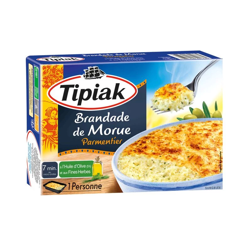 Parmentier cod brandade 310g - TIPIAK
