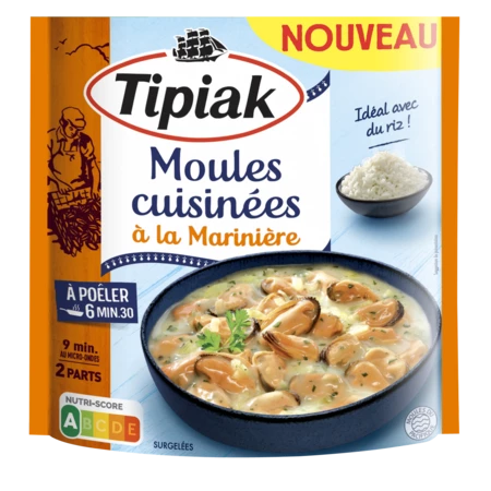450g Moules Marinieres Tipiak - TIPIAK
