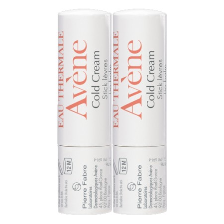 NOUVEAU DUO Cold Cream Sticks Lèvres - 2 x 4 g - AVENE