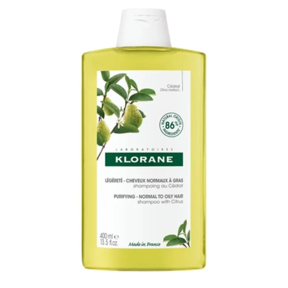 Shampooing purifiant au cédrat 400 ml - KLORANE