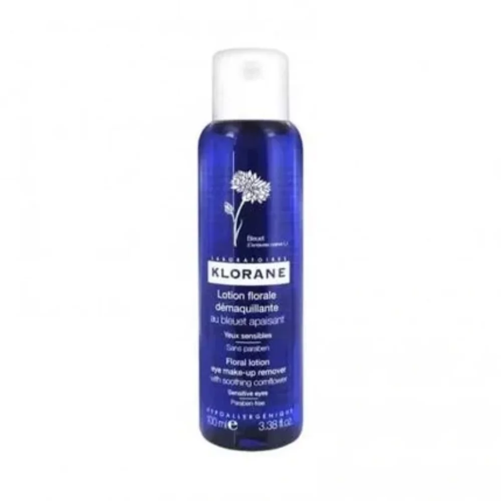 Floral cleansing lotion with cornflower 100 ml - KLORANE