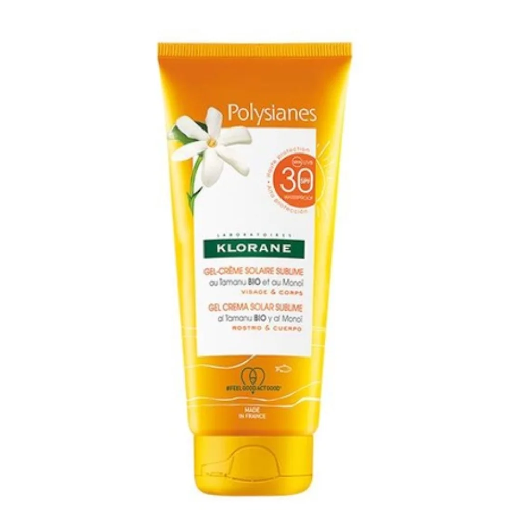 Polysianes Gel-crema solar sublime SPF 30 - 200 ml - KLORANE