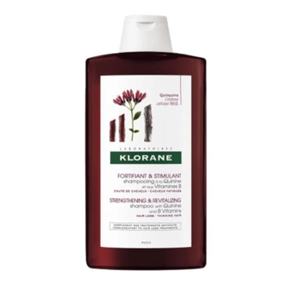 Champú fortificante con quinina y edelweiss bio 400 ml - KLORANE