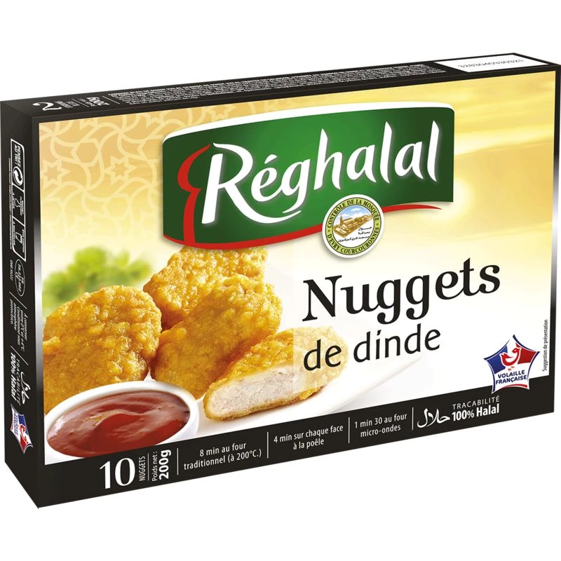 Halal Nuggets Dinde 200g