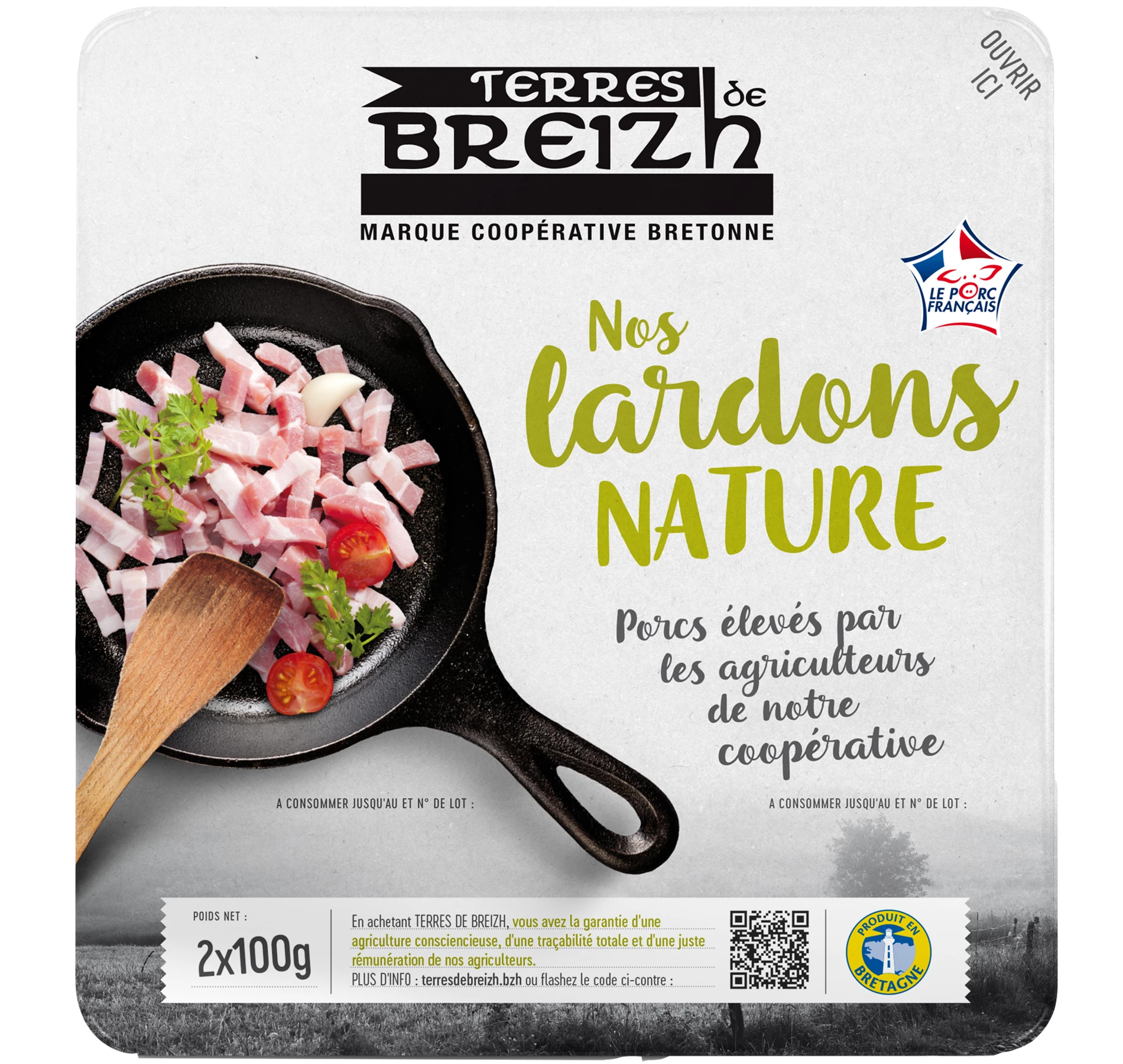 Natural Bacon 2x100g