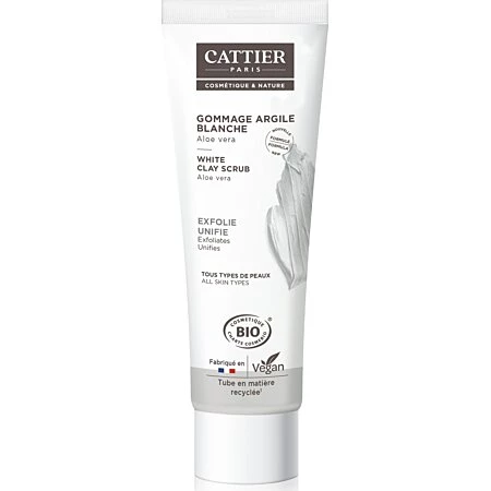 Gommage** Argile Blanche 100ml - CATTIER