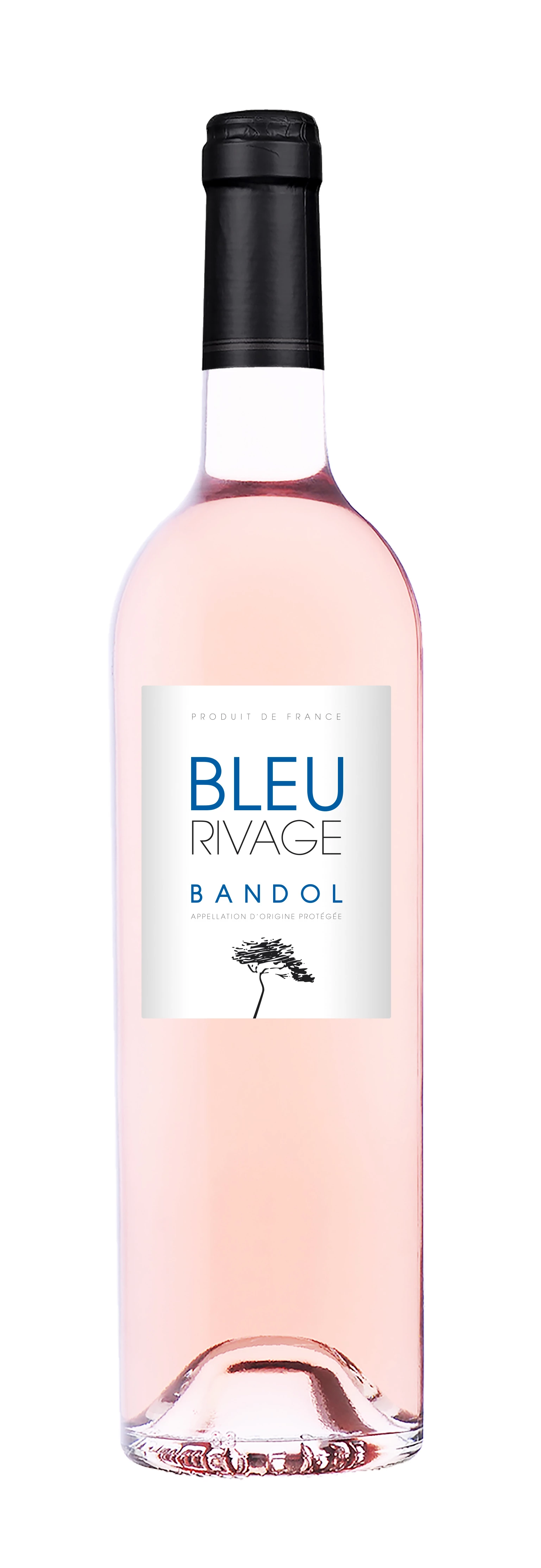 Vin Rosé Bleu Rivage 13,5% 75cl - BANDOL