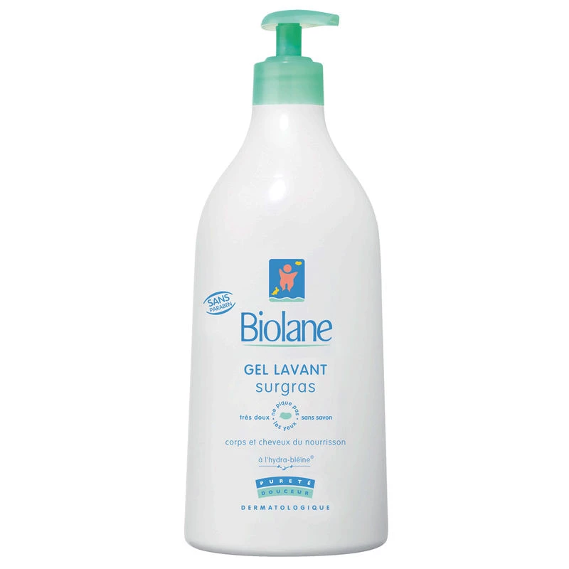 Baby surgras cleansing gel 750ml - BIOLANE