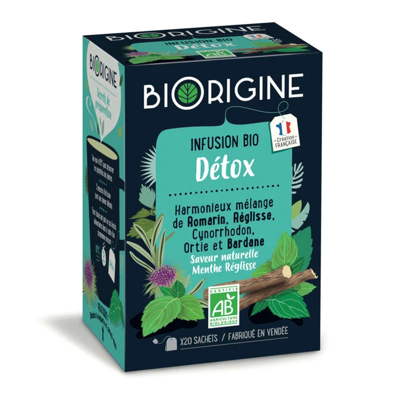 Infusion Detox Bio 35g - BioRIGINE