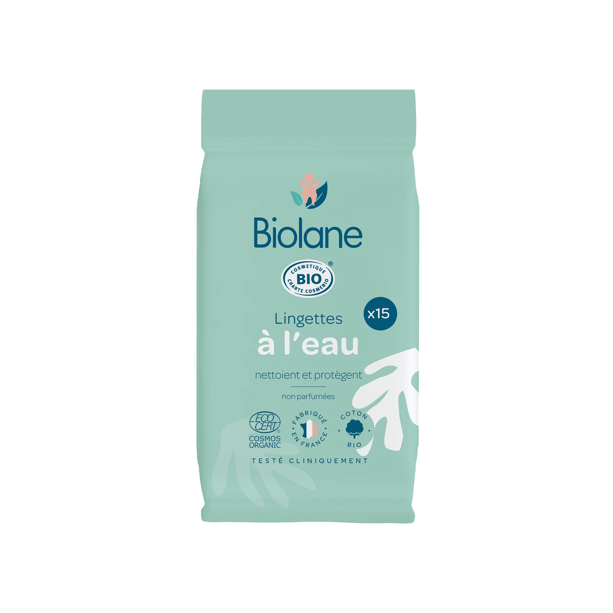 Organic Wipes X15 Douceur Pock