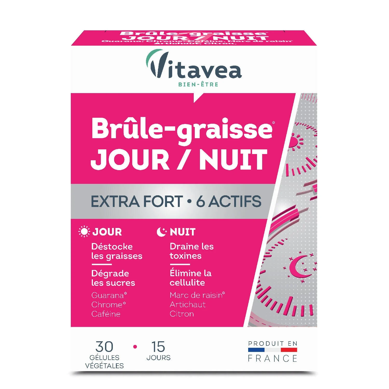 Day & Night Fat Burning Food Supplement - Vitavea