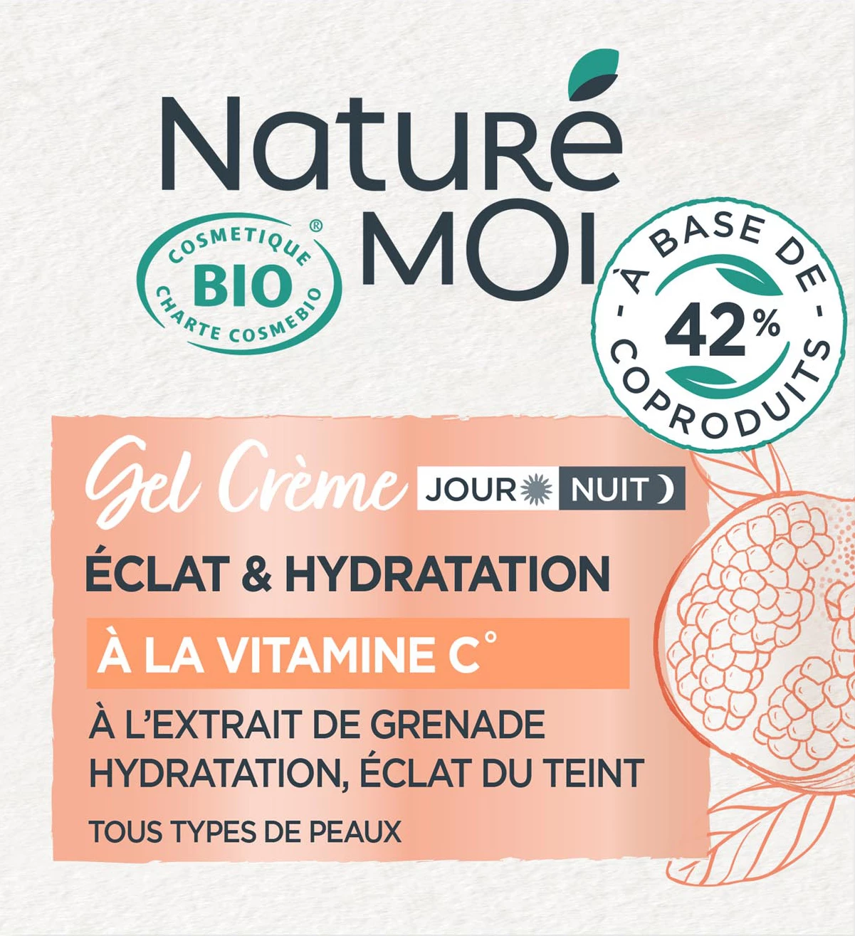 Naturemoi Gel Eclat Hydra 50 ml