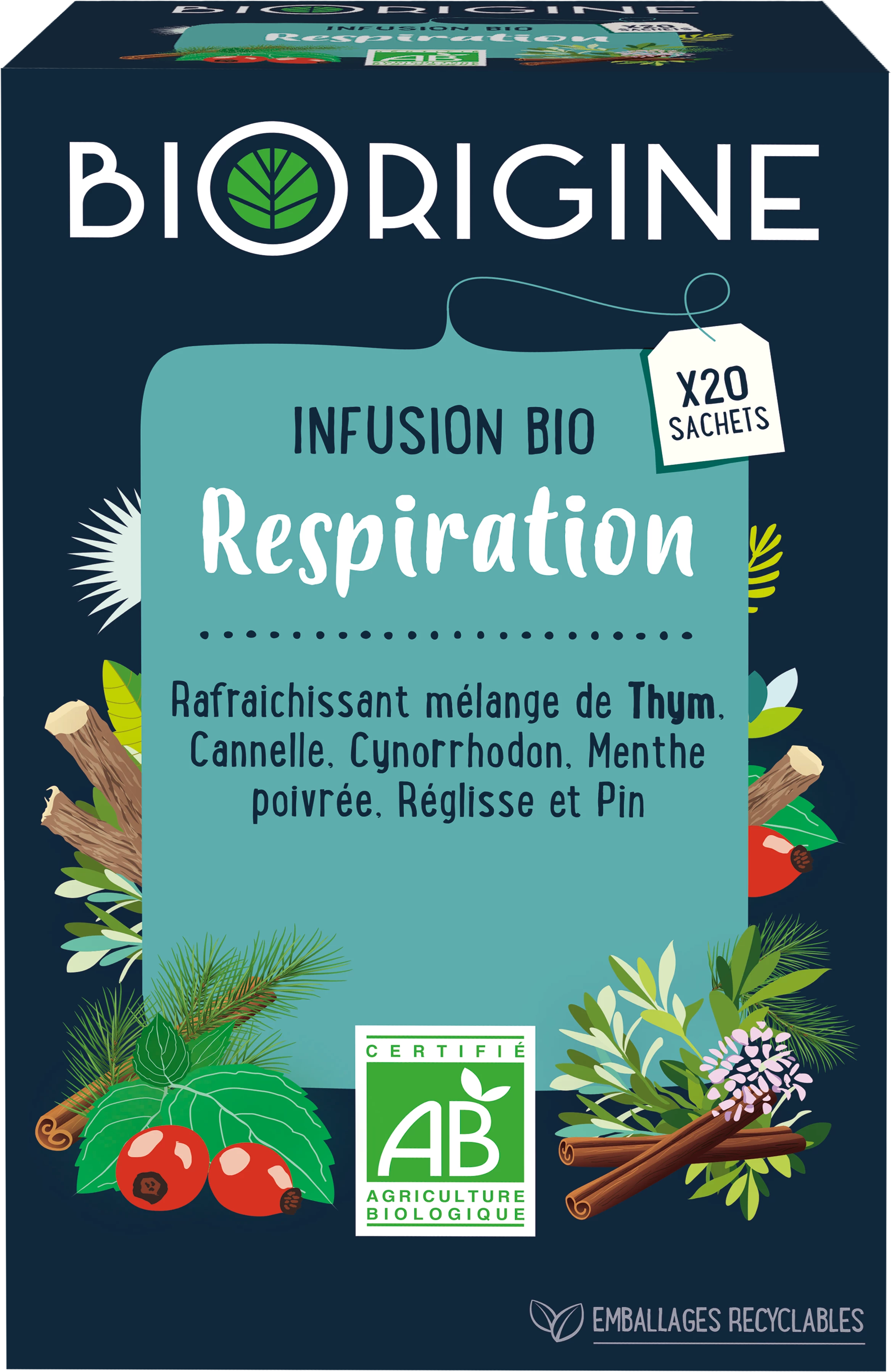 Biorigine Inf Respiration 30g