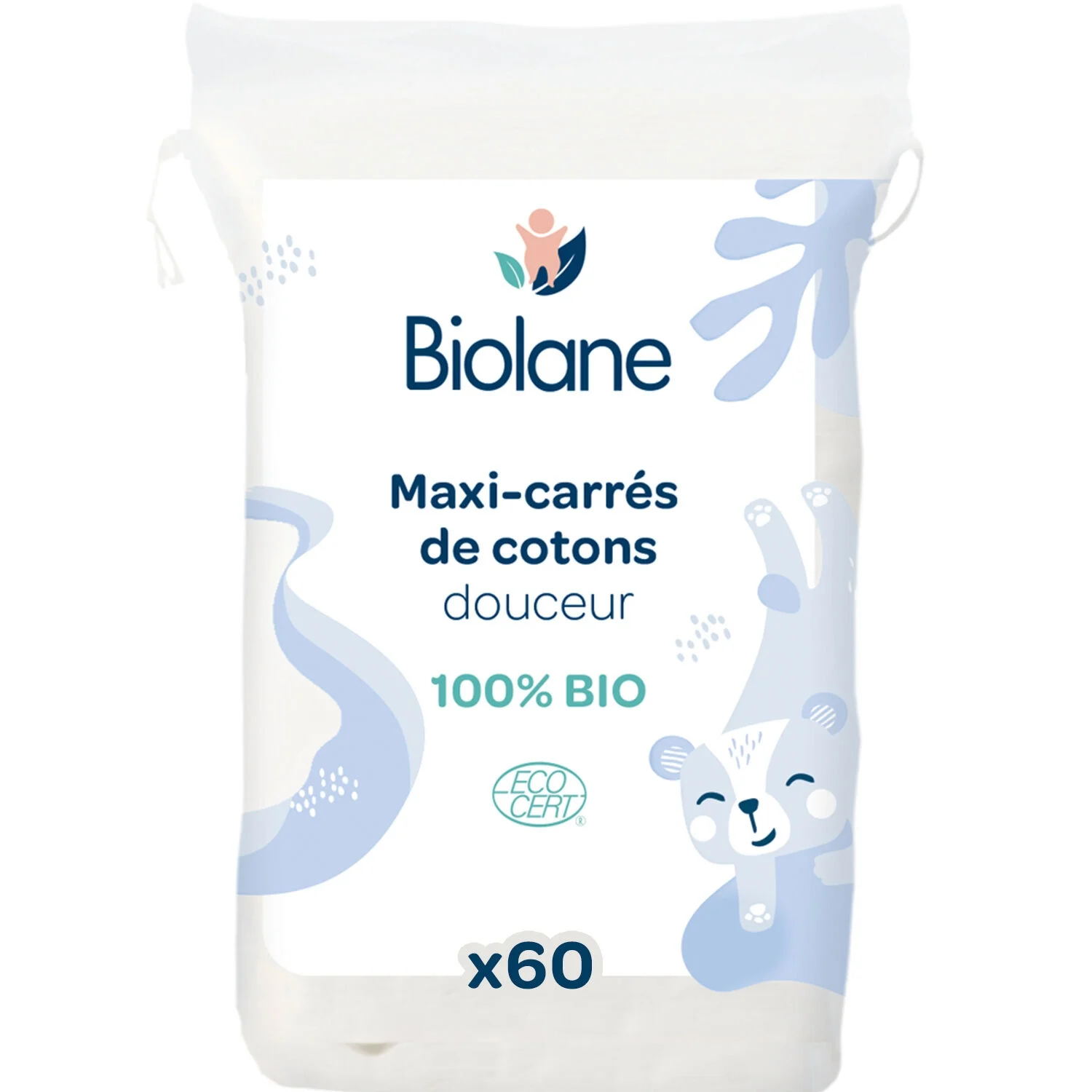 Maxi Organic Cotton Squares