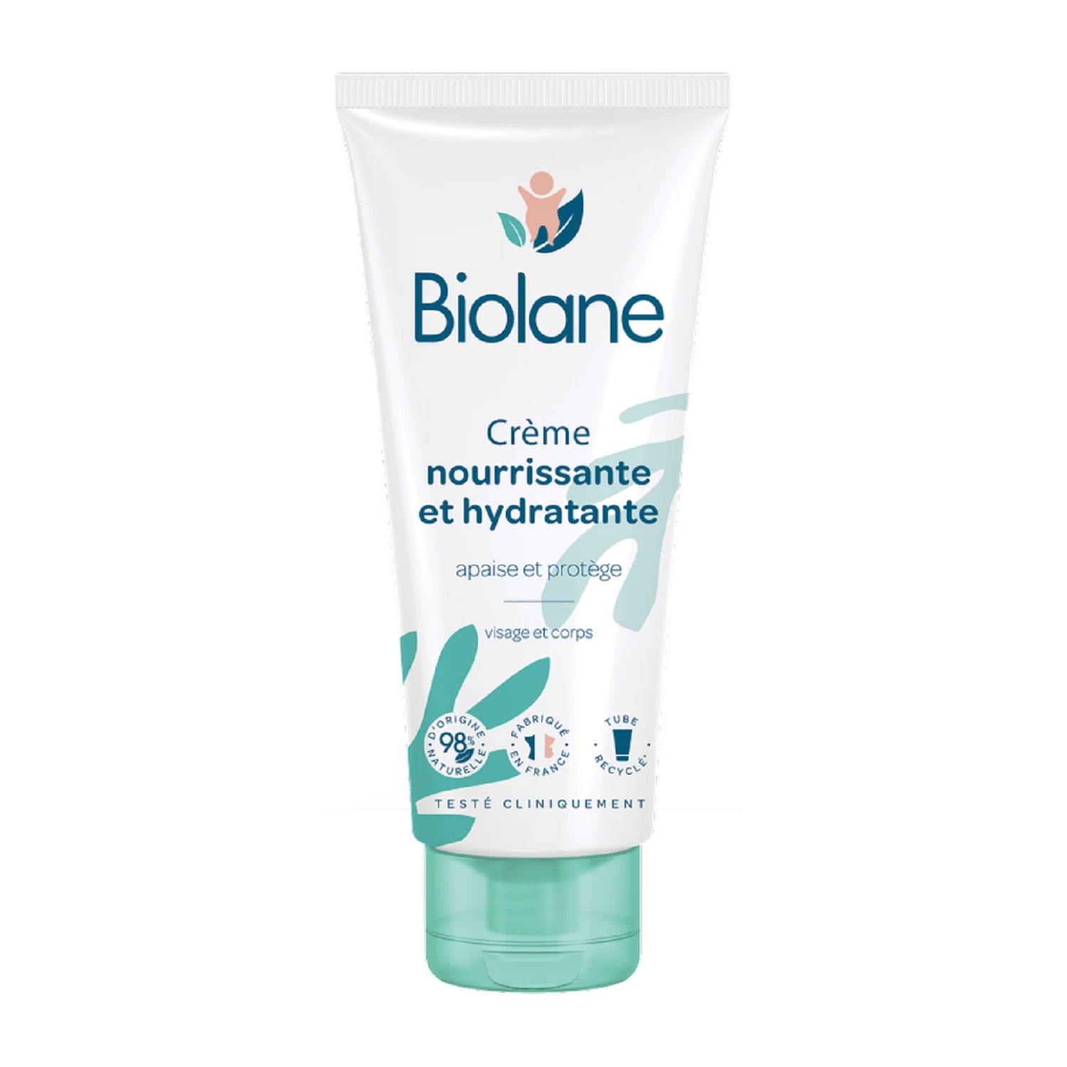 Crème nourissante et hydratante visage et corps 100ml - BIOLANE