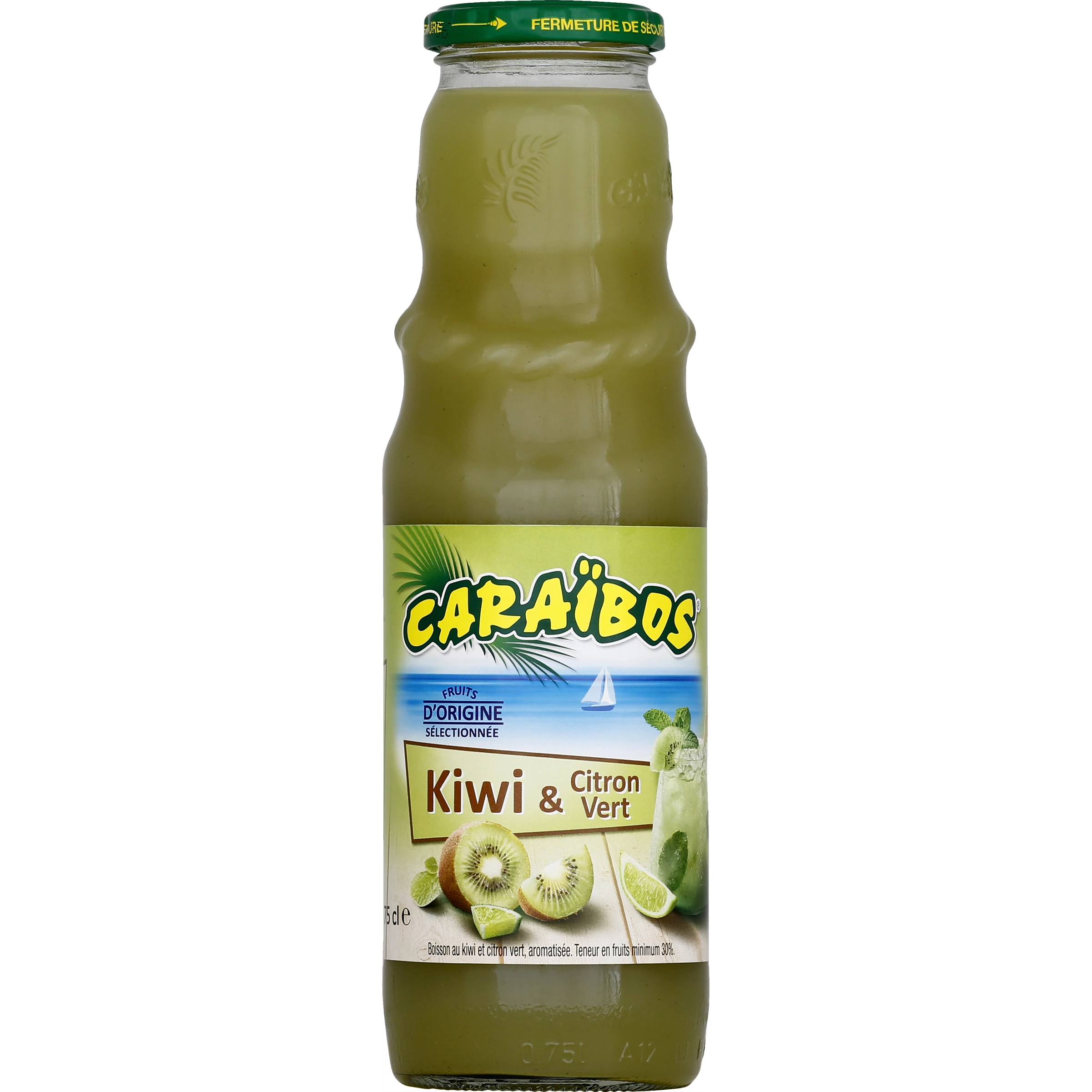 Caraibos Kiwi Citron Vert 75 C