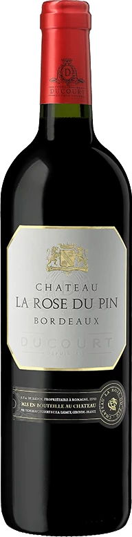 Vin Rouge de Bordeaux, 13,5°, 75cl - LA ROSE DU PIN
