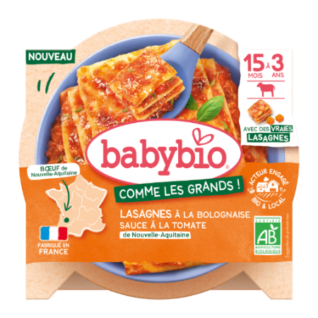 200g Babybio Ass Lasagne Boeuf