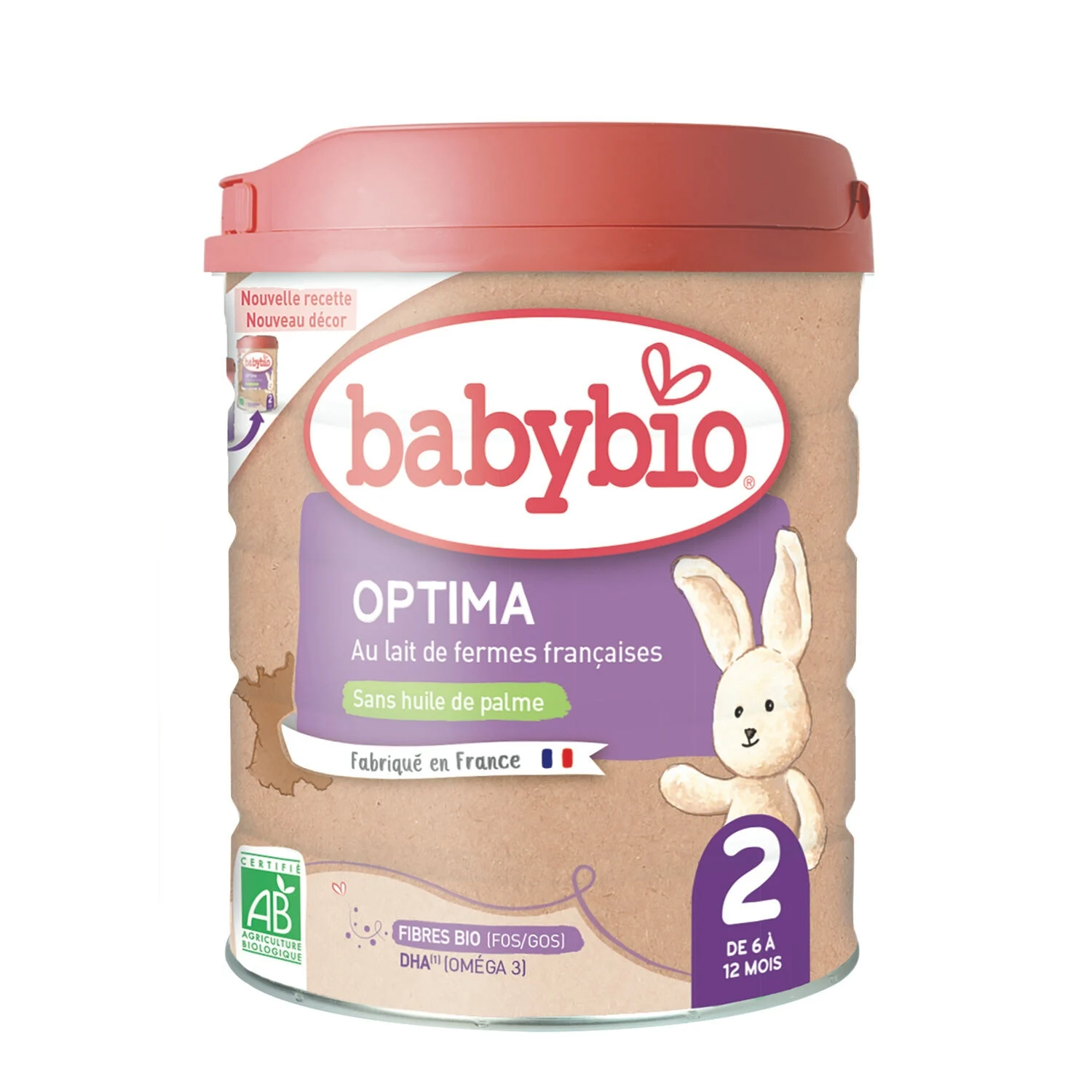 Optima 2nd Age Baby Milk Powder 800g - Babybio