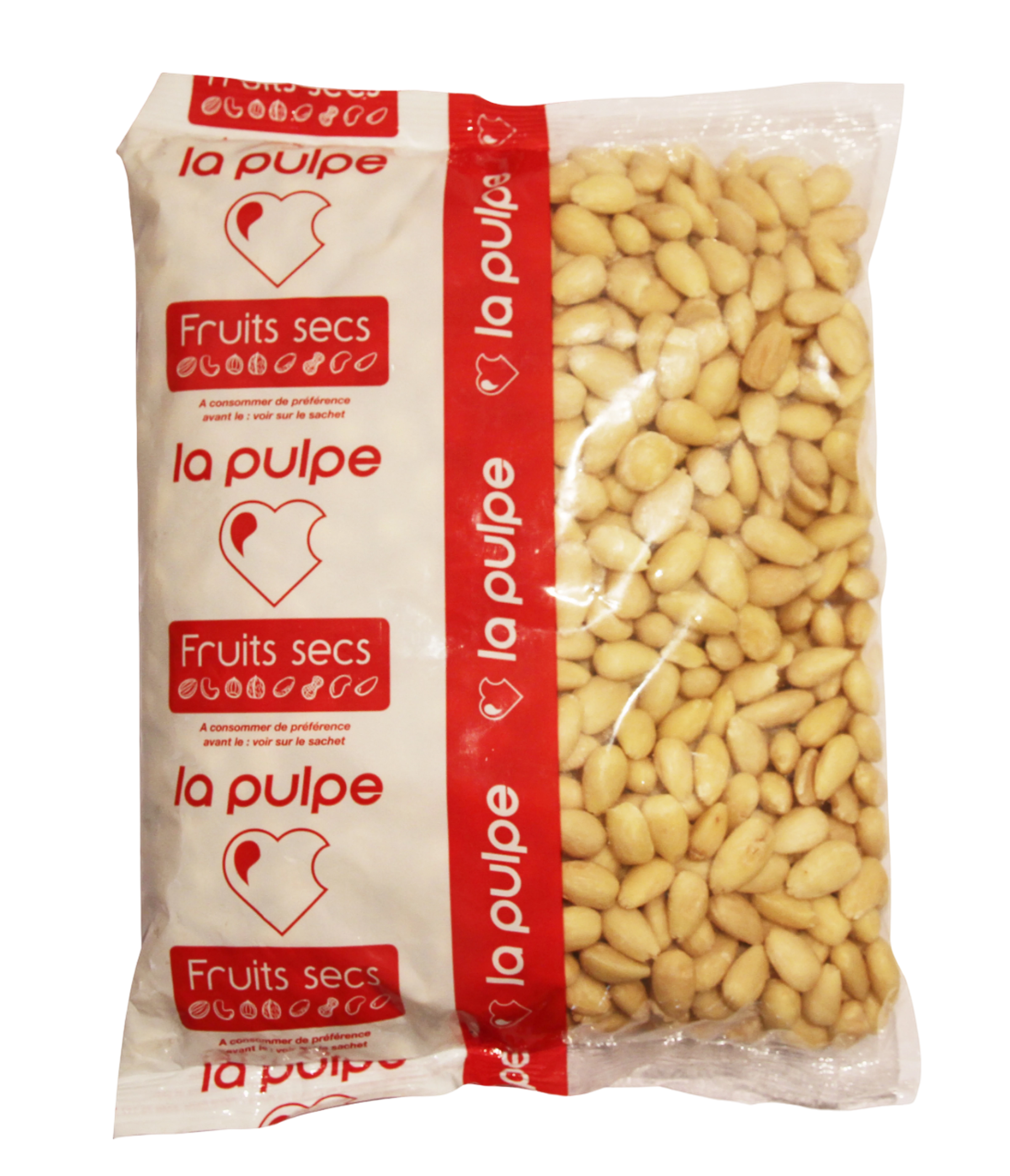 Amandes emondees blanchies 1 kg - LA PULPE