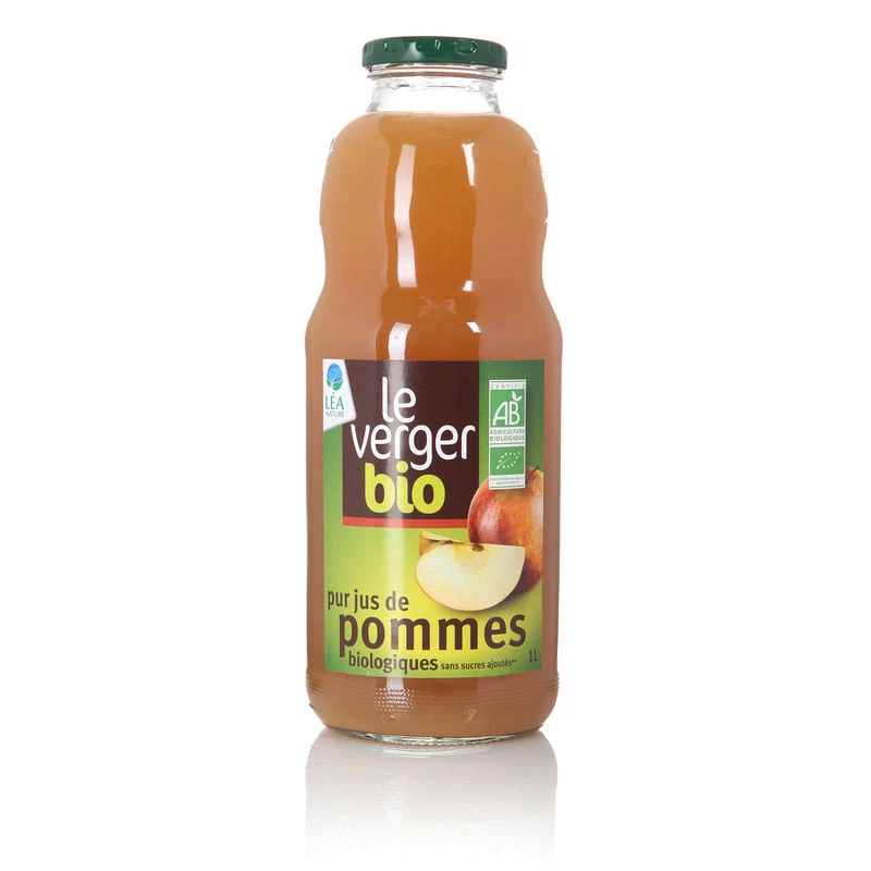 Pur Jus Pommes Bio 1l - LE JARDIN Bio