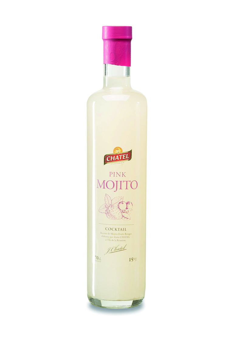 Cóctel Pink Mojito Chatel 15 6 X 70 Cl - CHATEL