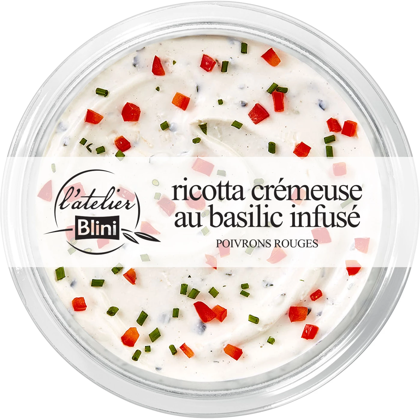 Ricotta Cremeuse Basilic 140g