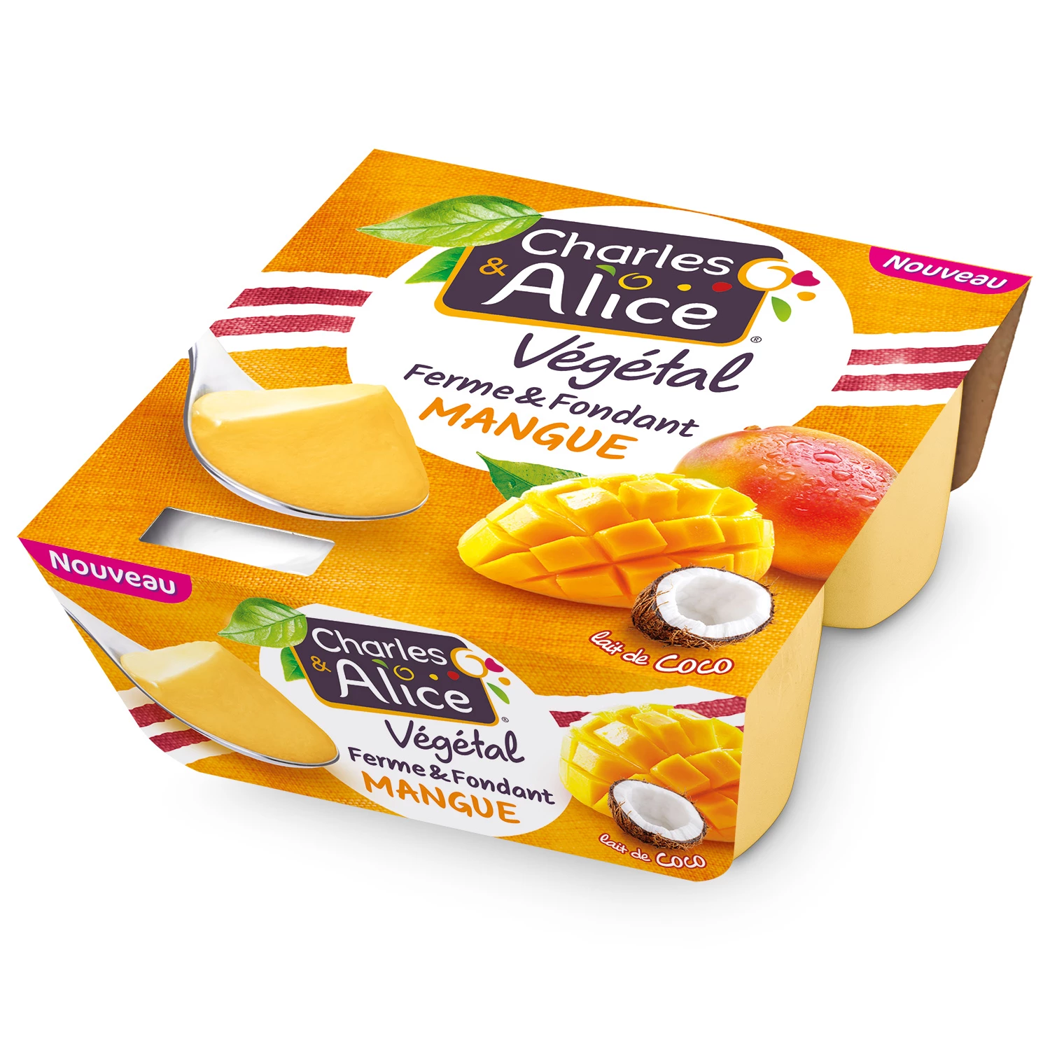 Vg Ferme Coco Mango 4x95g
