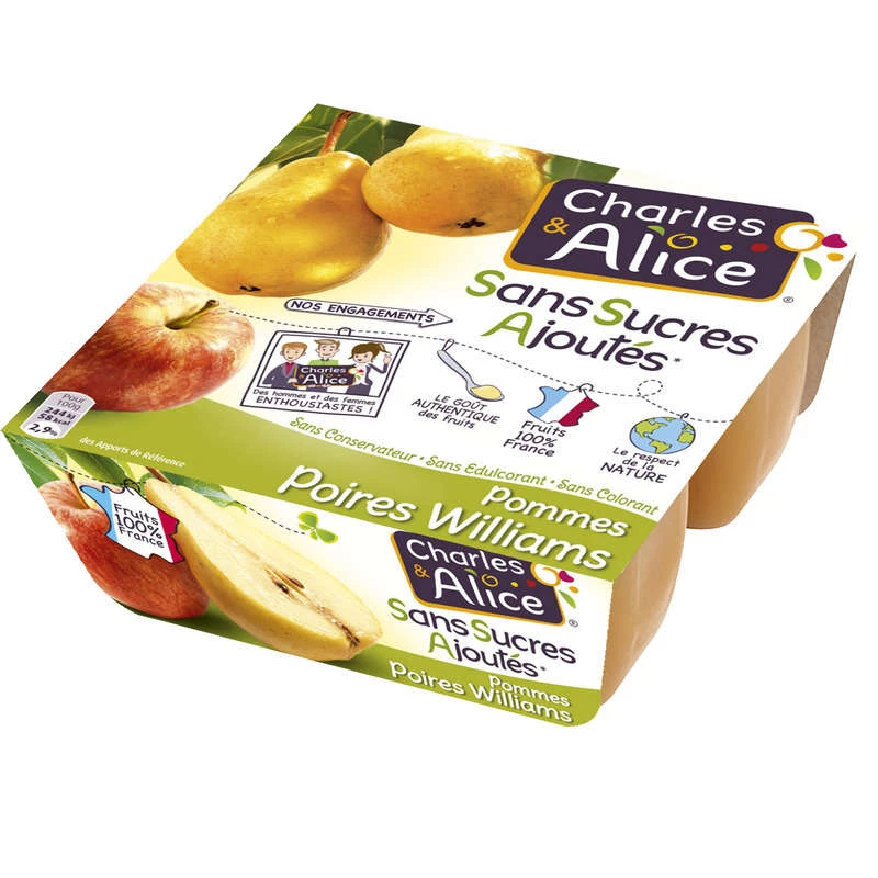 C&A Apple Poire SSA 4x100g