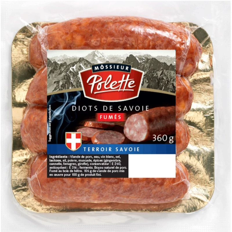 Diots Savoie Dämpfe 4x90g